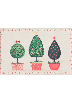 Nourison Topiary Holiday Accent Rug | Belk
