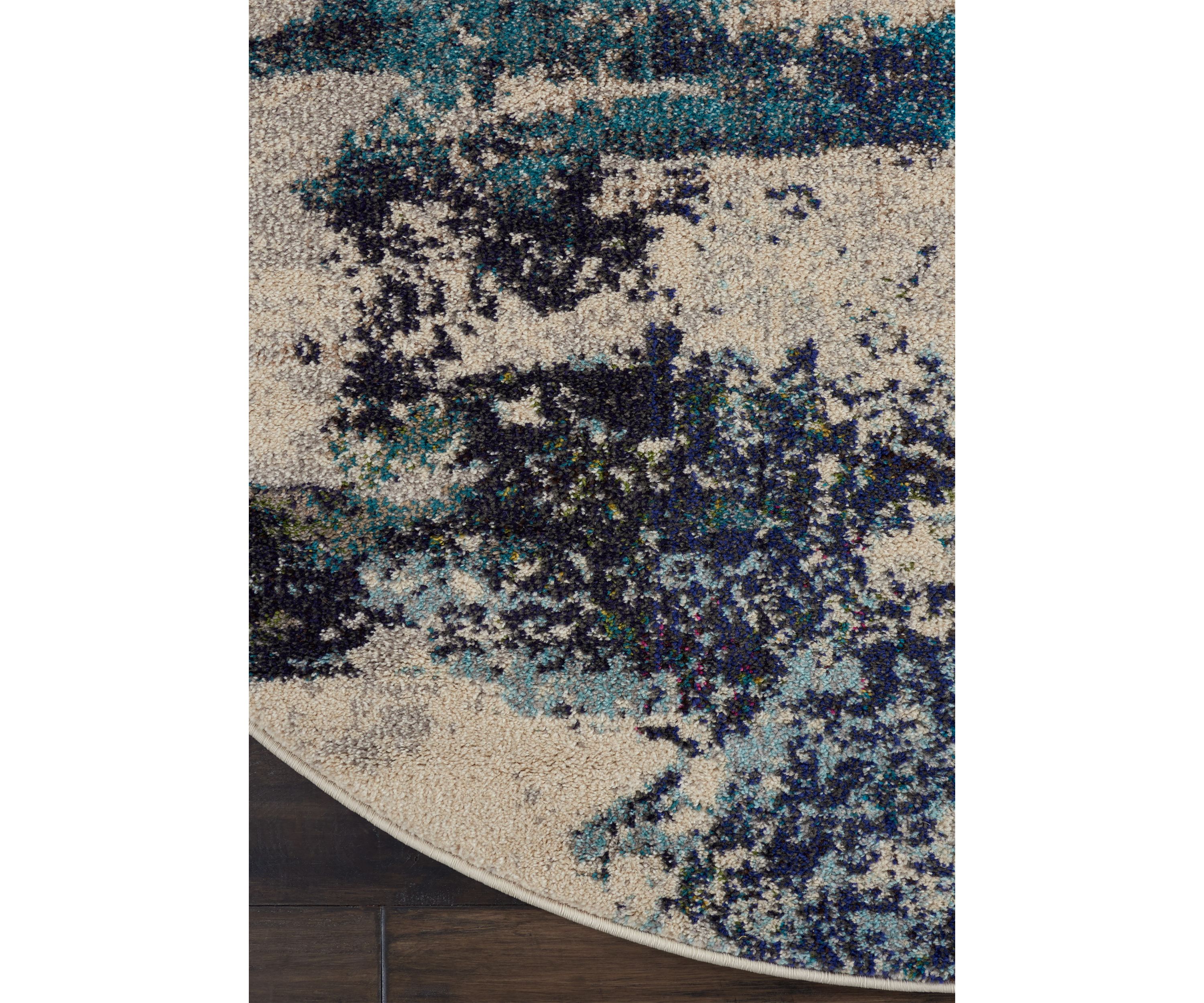 Celestial 5.3 ft Round Area Rug