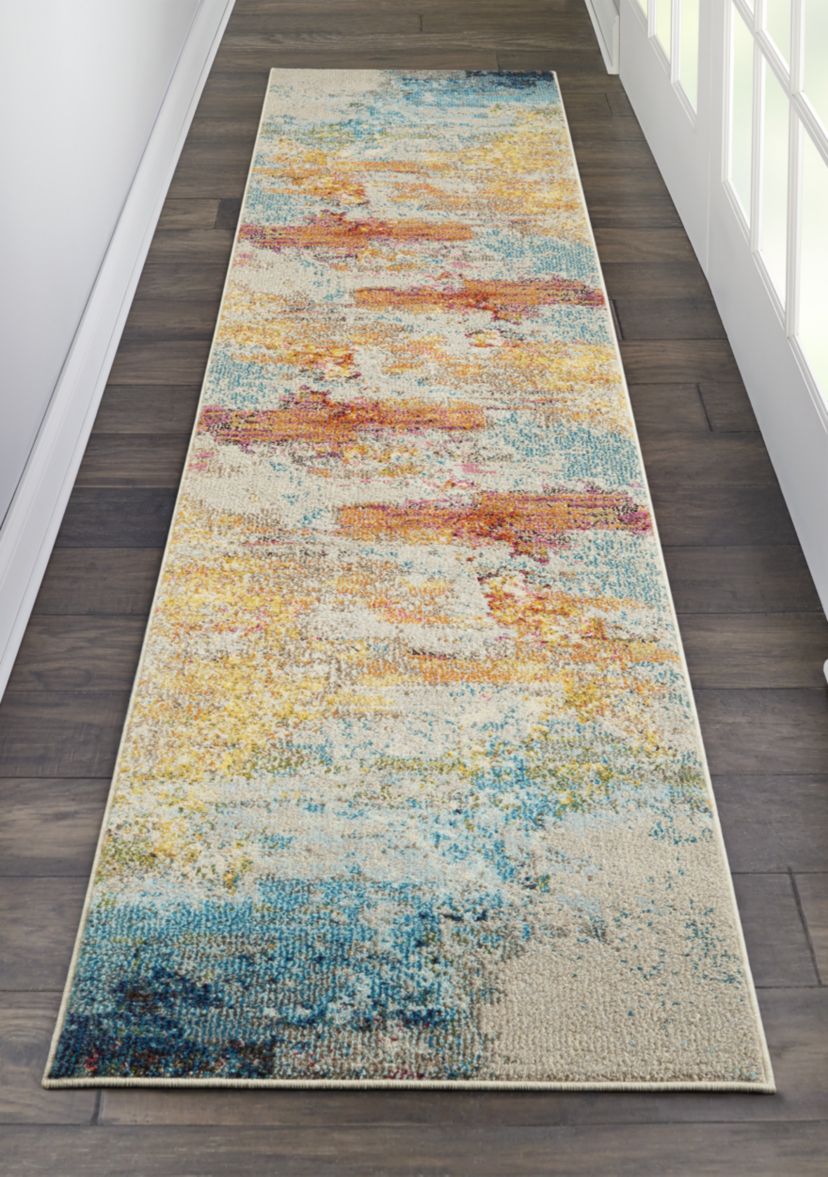 Celestial 2 ft 2 in x 10 ft Area Rug