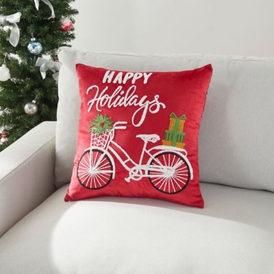 Holiday Bike Pillow