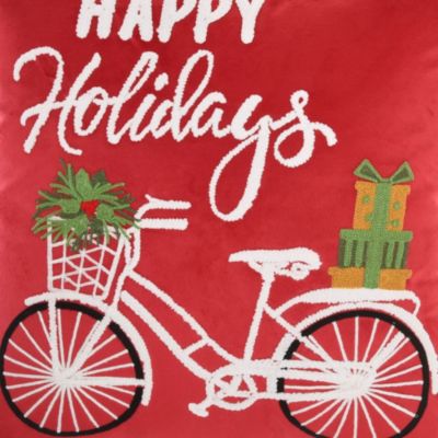 Holiday Bike Pillow