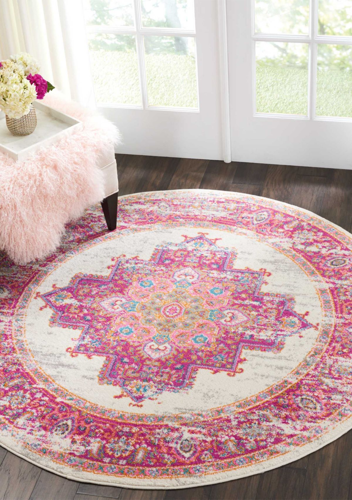 Passion 4 ft x 4 ft Area Rug