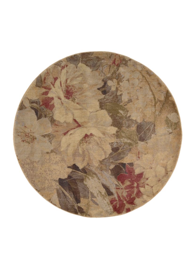 Somerset Multicolor Area Rug 56" Round