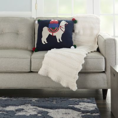 Holiday Llama Pillow