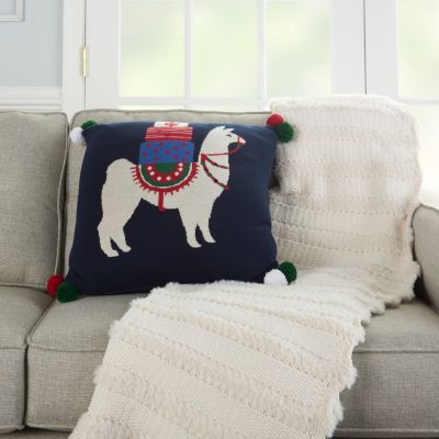 Holiday Llama Pillow