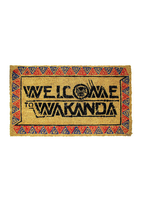 Pyramid America Black Panther Welcome to Wakanda Doormat