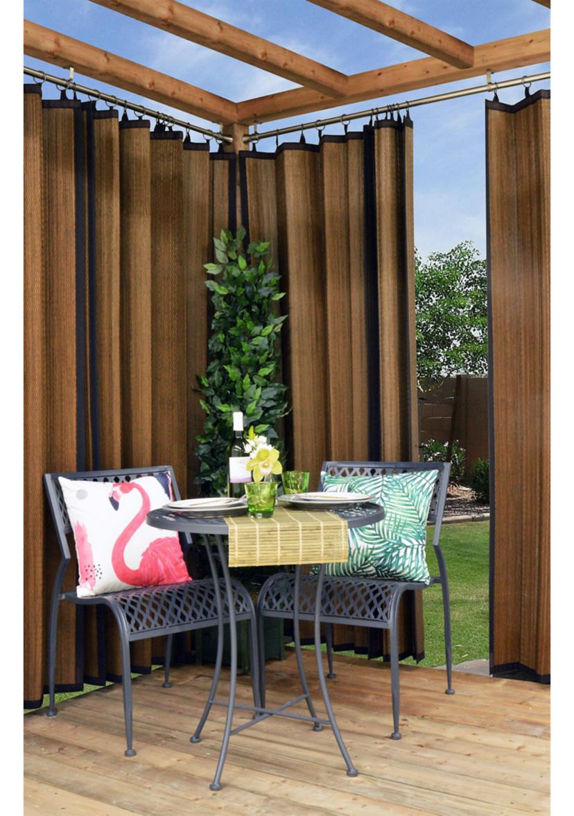 Versailles Indoor / Outdoor Stainless Steel Flare Rod Set