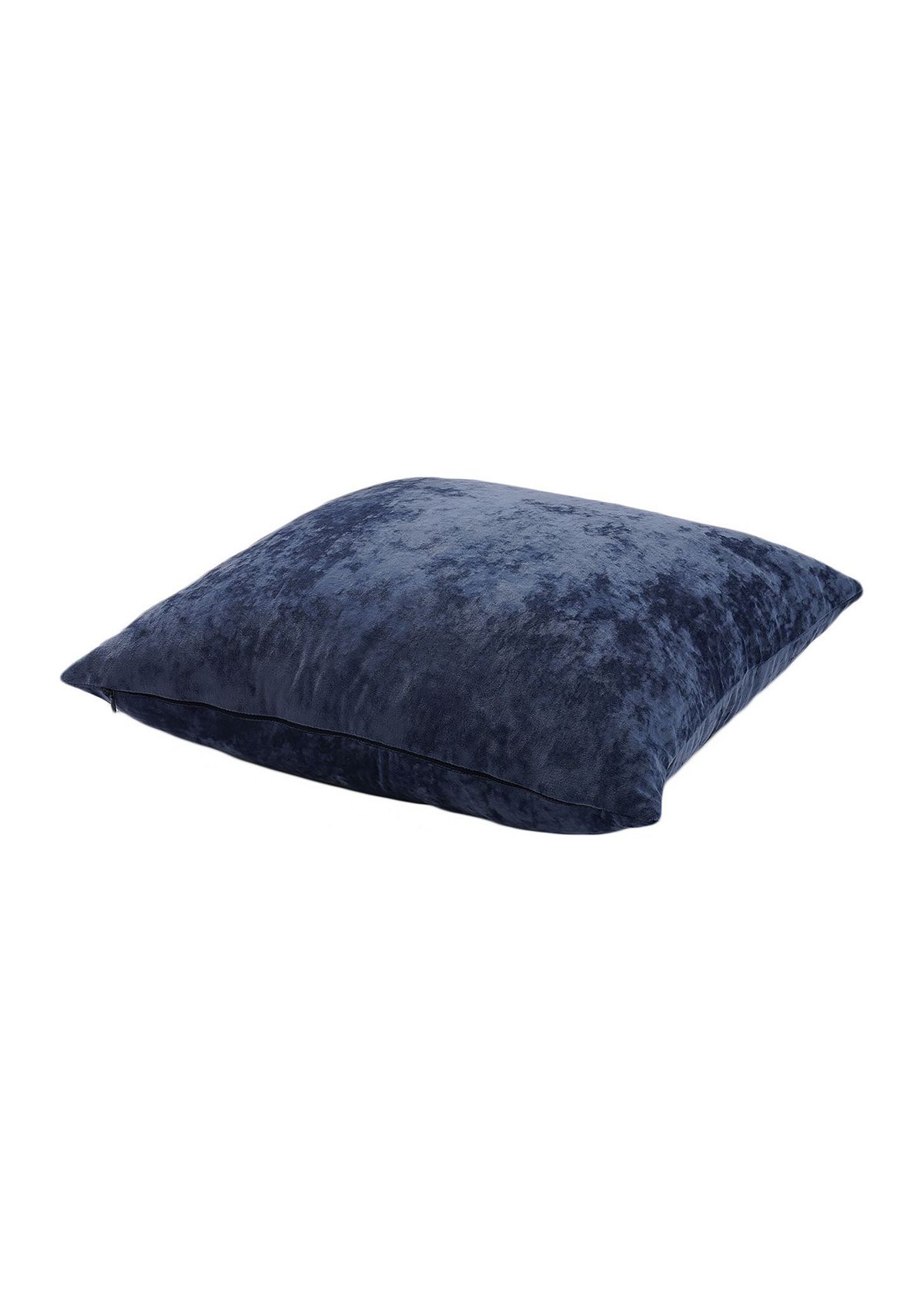 Yaffa Solid Crushed Greek Velvet Pillow