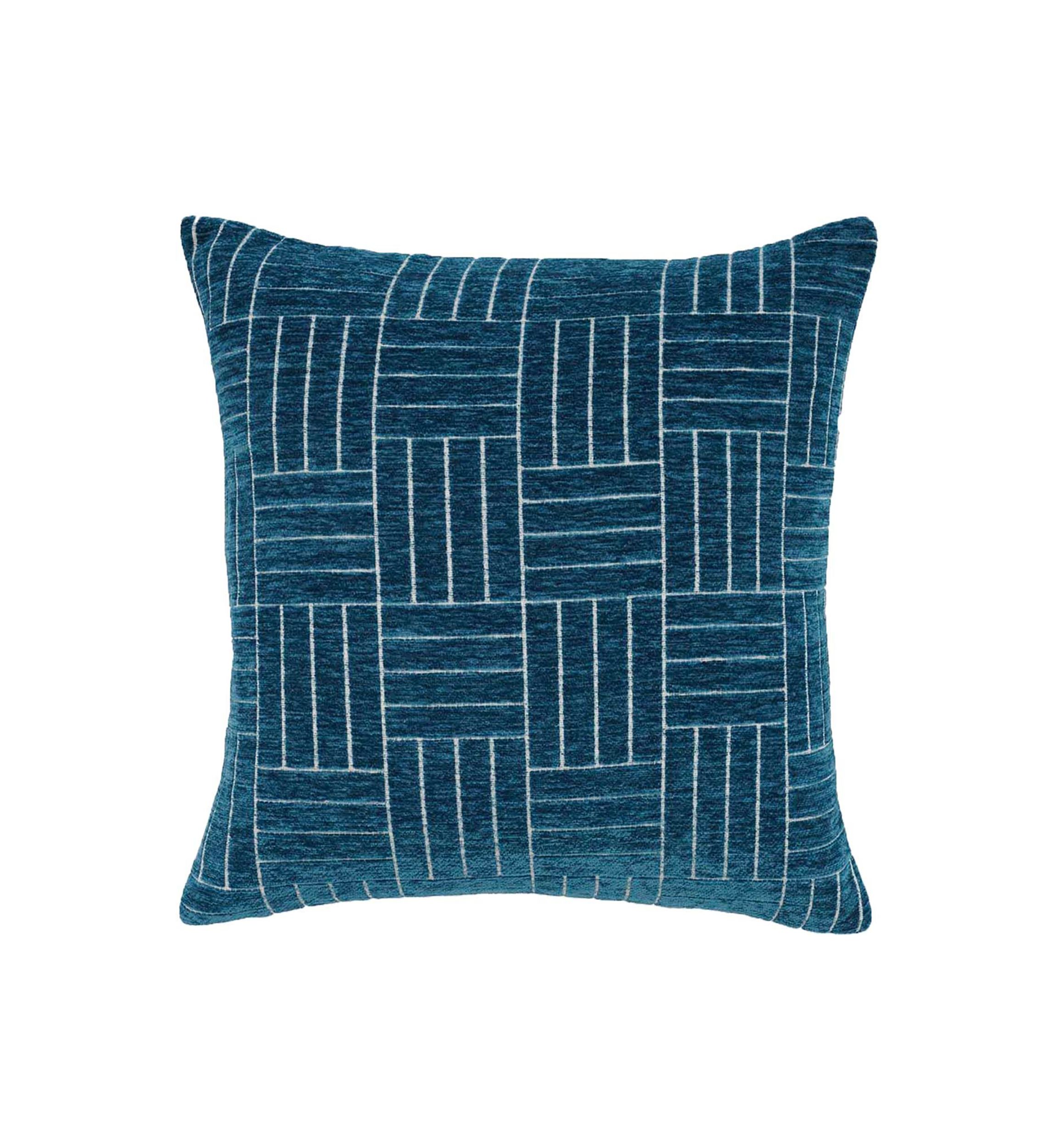 Oberon Woven Chenille Staggered Stripe Oversize Pillow
