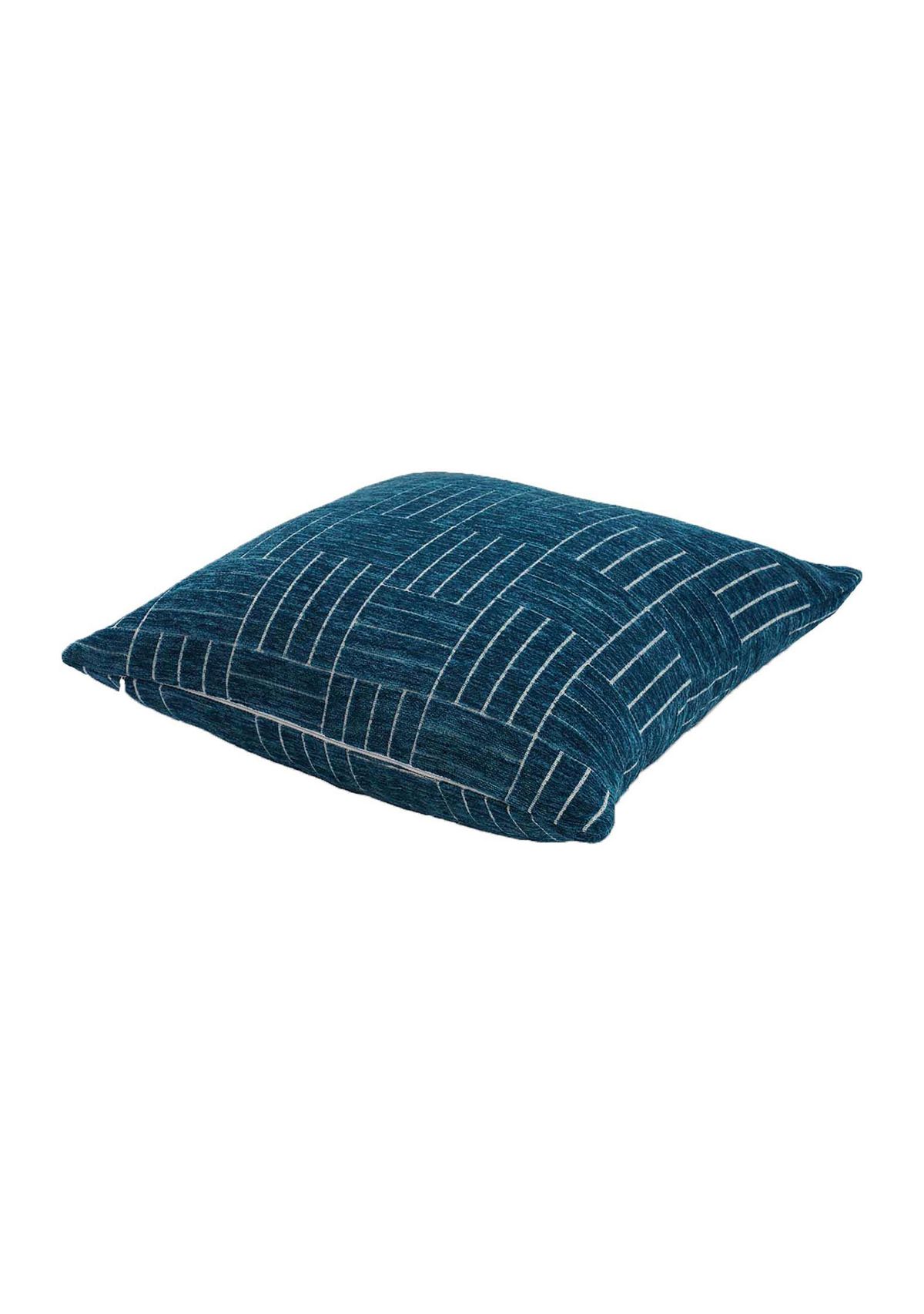 Oberon Woven Chenille Staggered Stripe Oversize Pillow