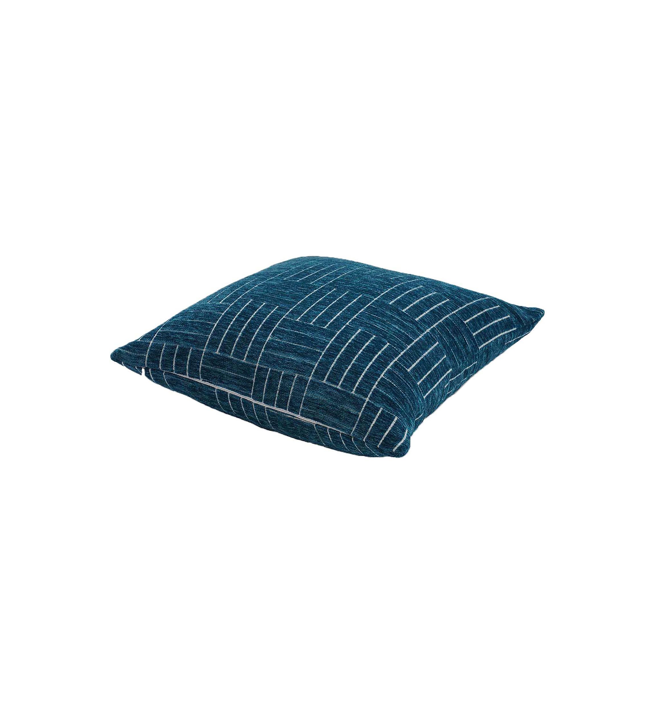 Oberon Woven Chenille Staggered Stripe Oversize Pillow
