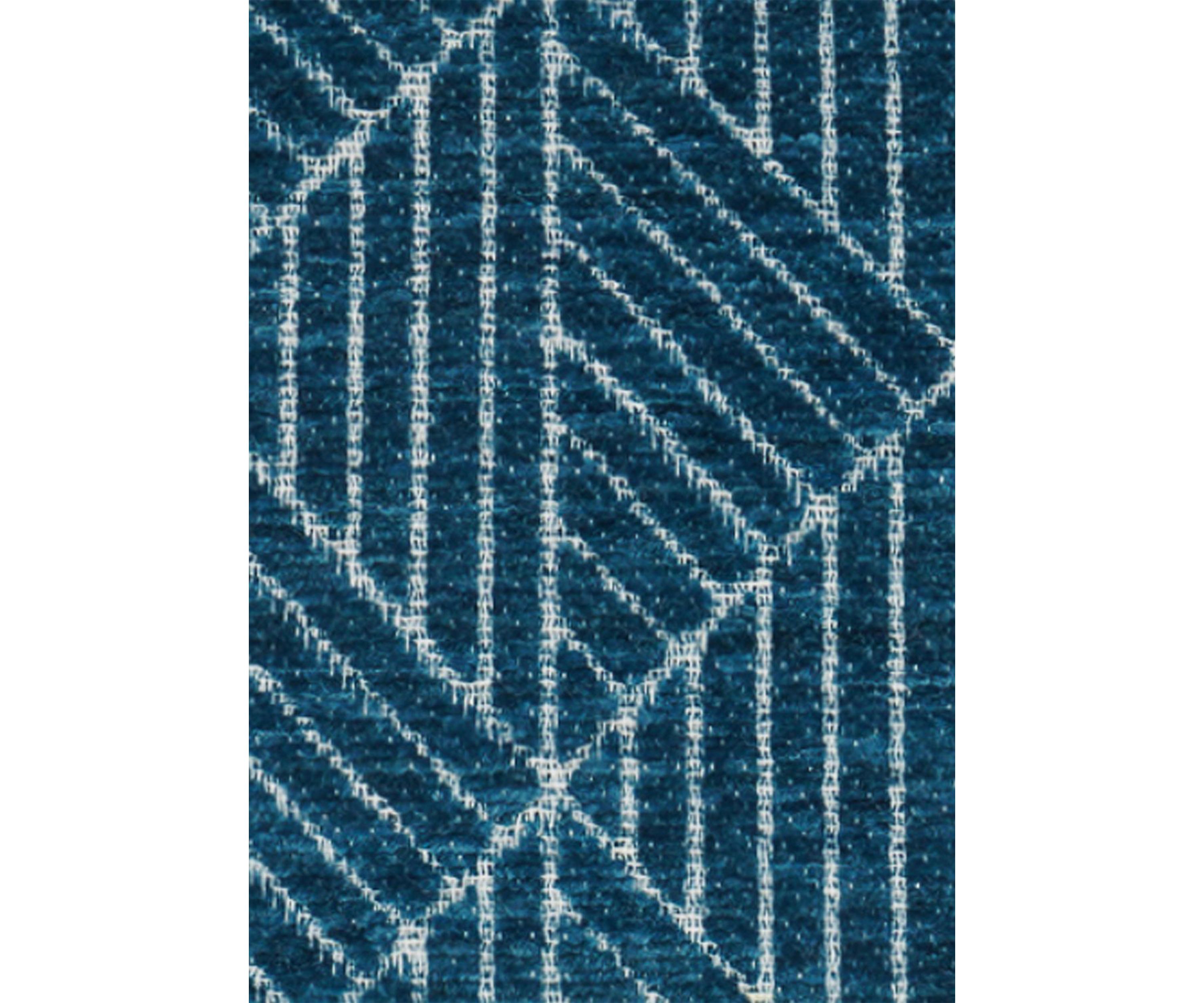 Logan Reversible Woven Geometric Chenille Pillow
