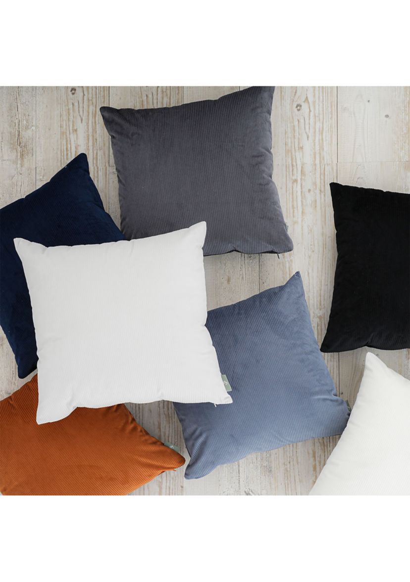 Corda Solid Ribbed Pillow