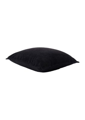 Corde DuRoi Solid Textured Ribbed Pillow