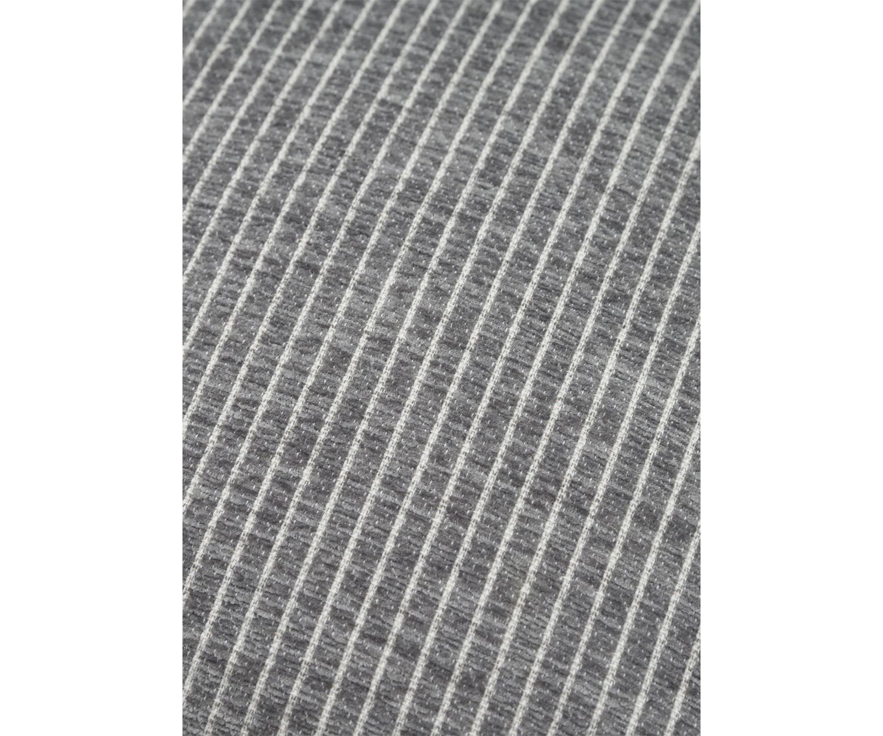 Elsa Reversible Woven Chenille Pinstripes Pillow