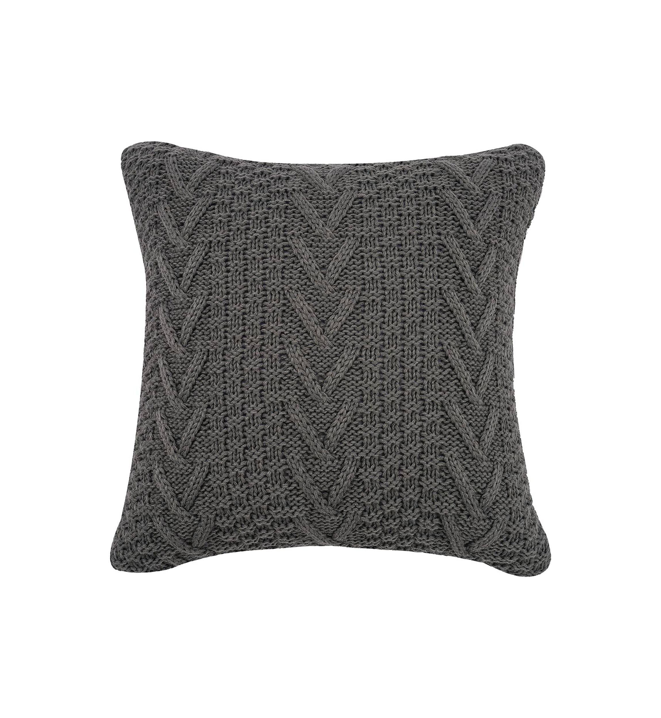 Retiree Chunky Sweater Knit Pillow