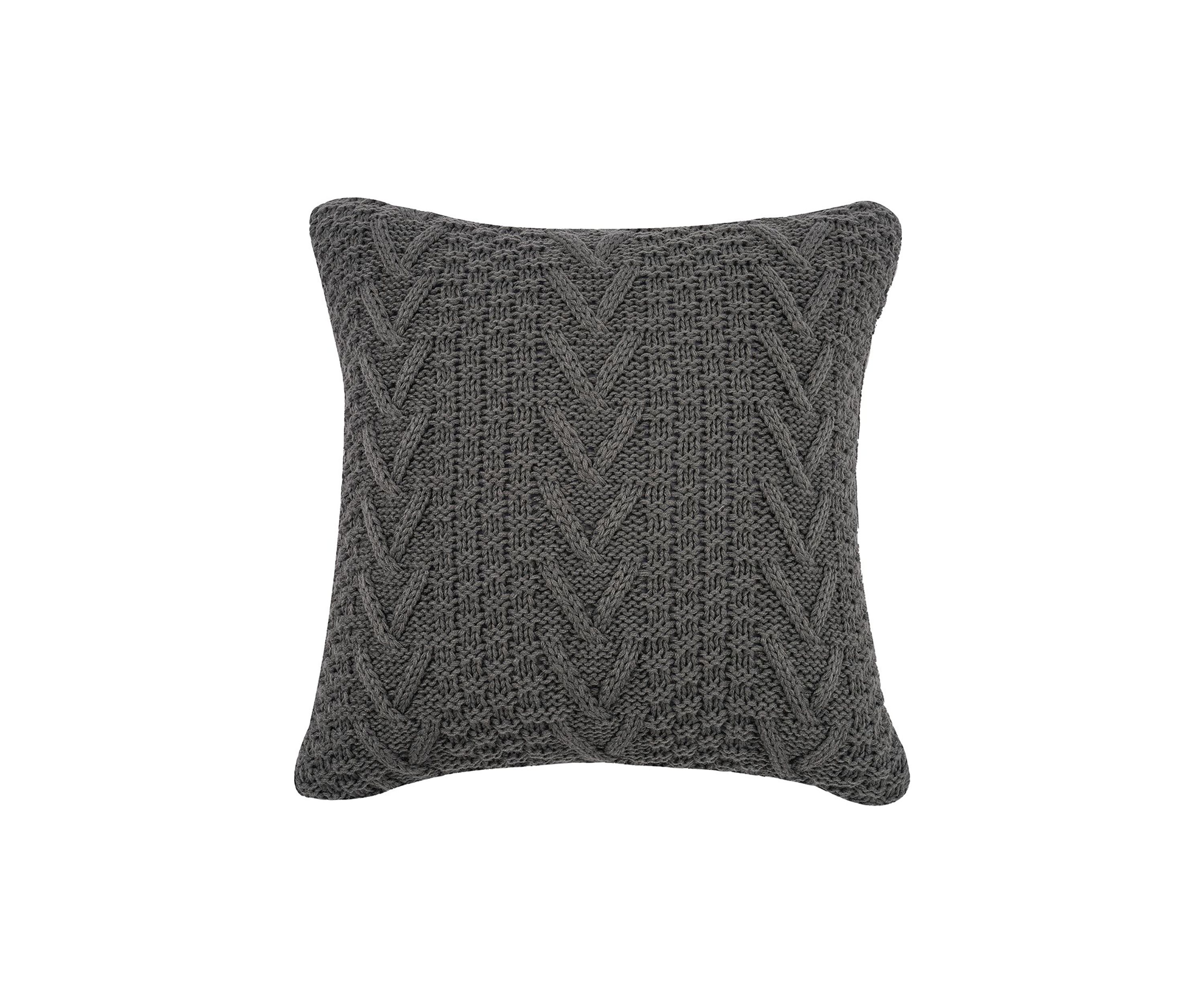 Retiree Chunky Sweater Knit Pillow