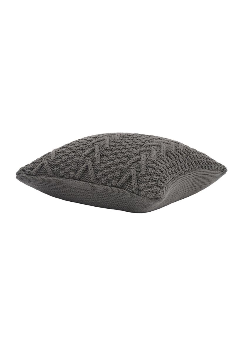 Retiree Chunky Sweater Knit Pillow