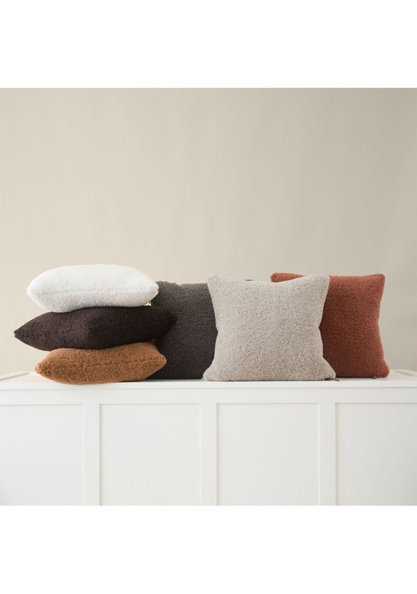 Sherpalux Teddy Sherpa Solid Pillow