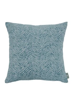 Werner Chevron Chenille Woven Pillow