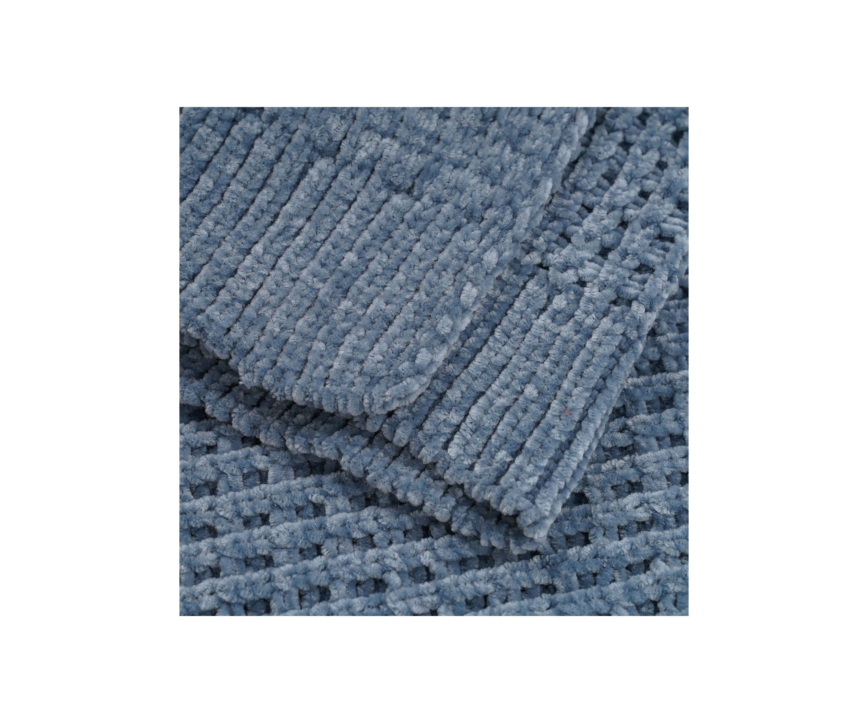 Amor Waflle Chenille Knit Throw