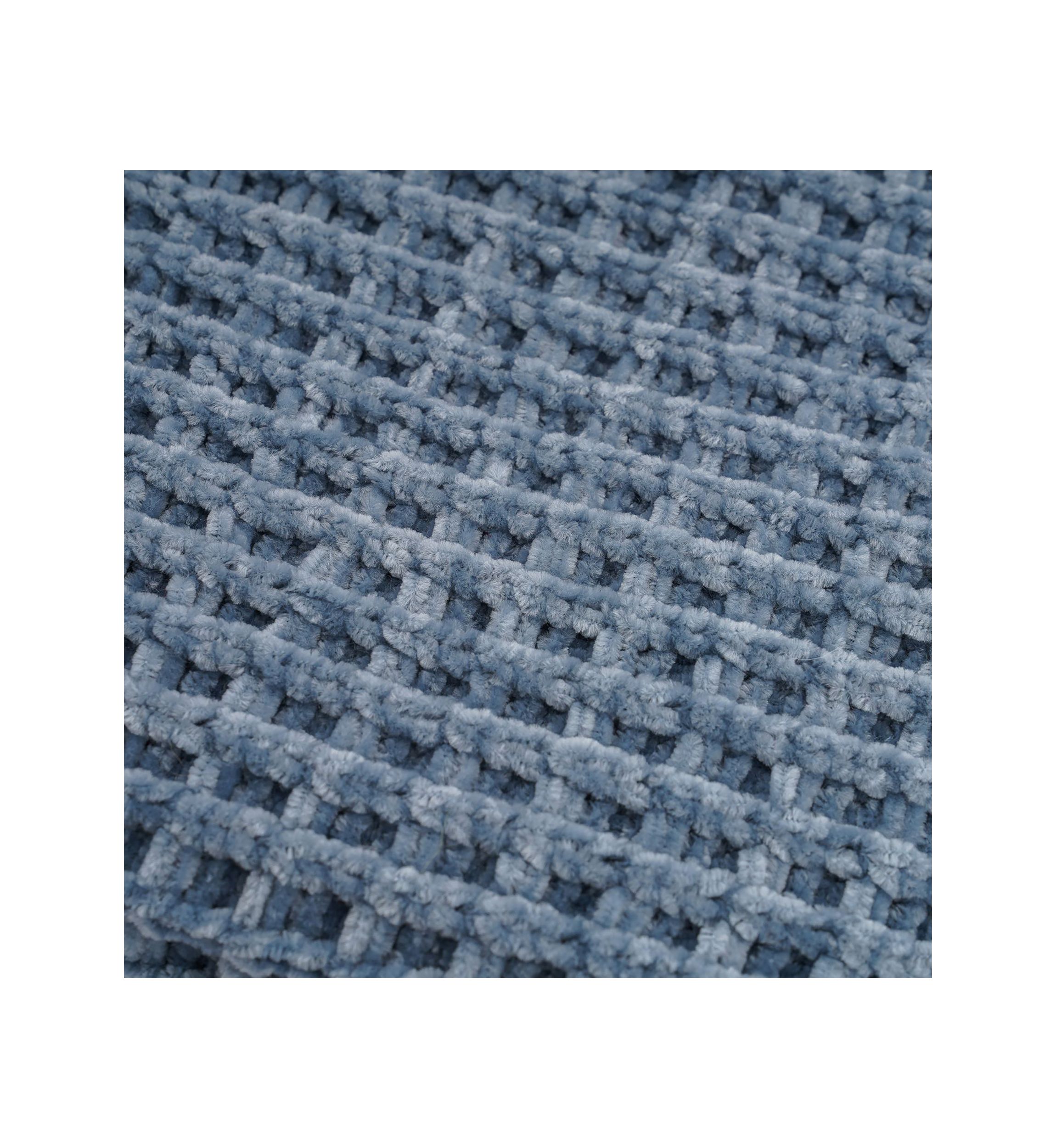 Amor Waflle Chenille Knit Throw