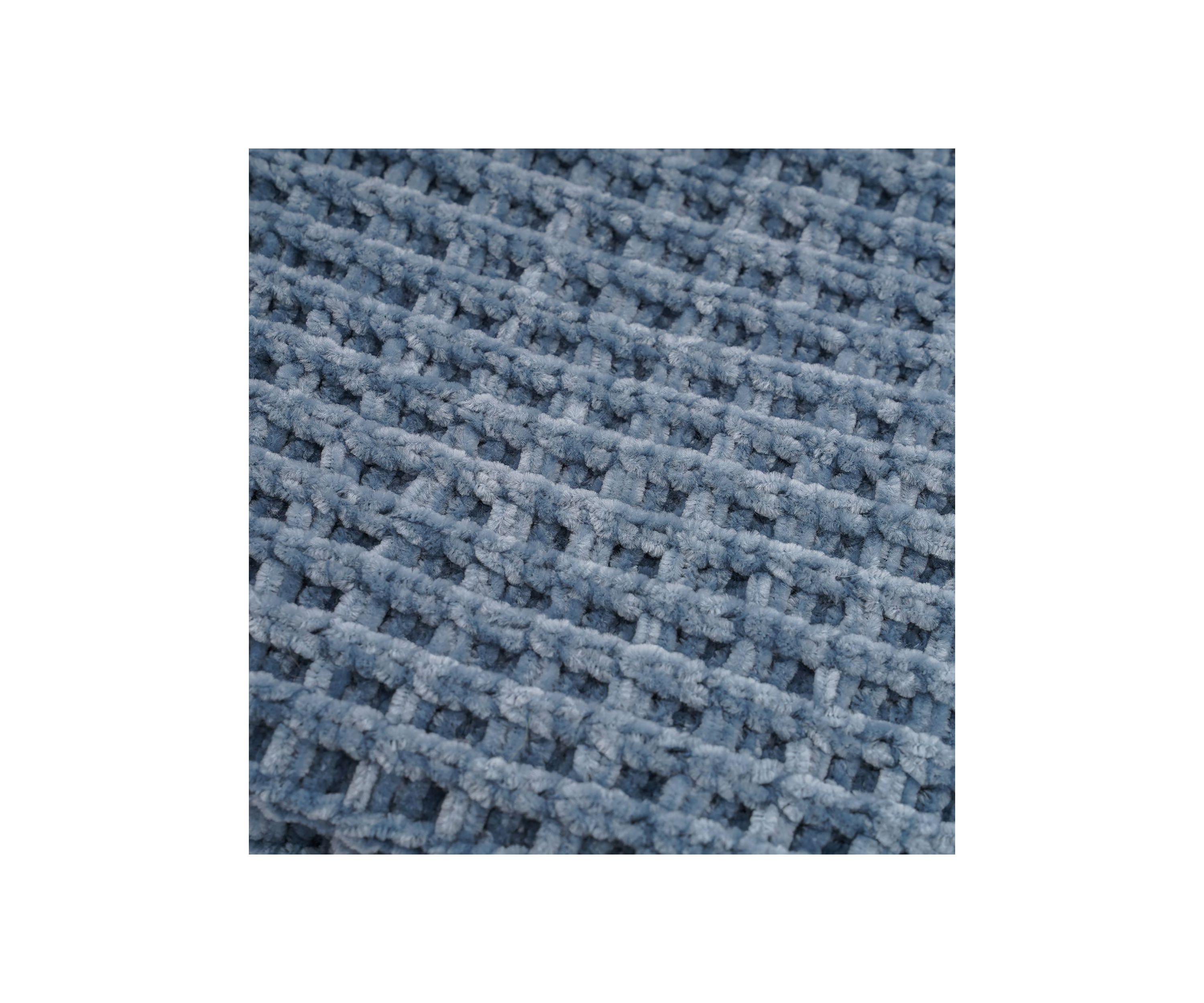 Amor Waflle Chenille Knit Throw