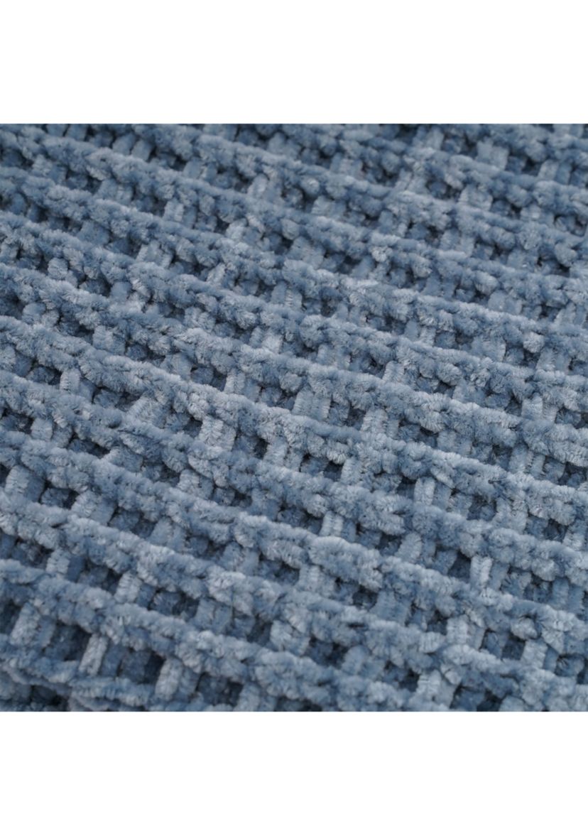 Amor Waflle Chenille Knit Throw