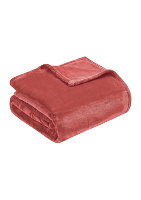 Plush Solid Blanket