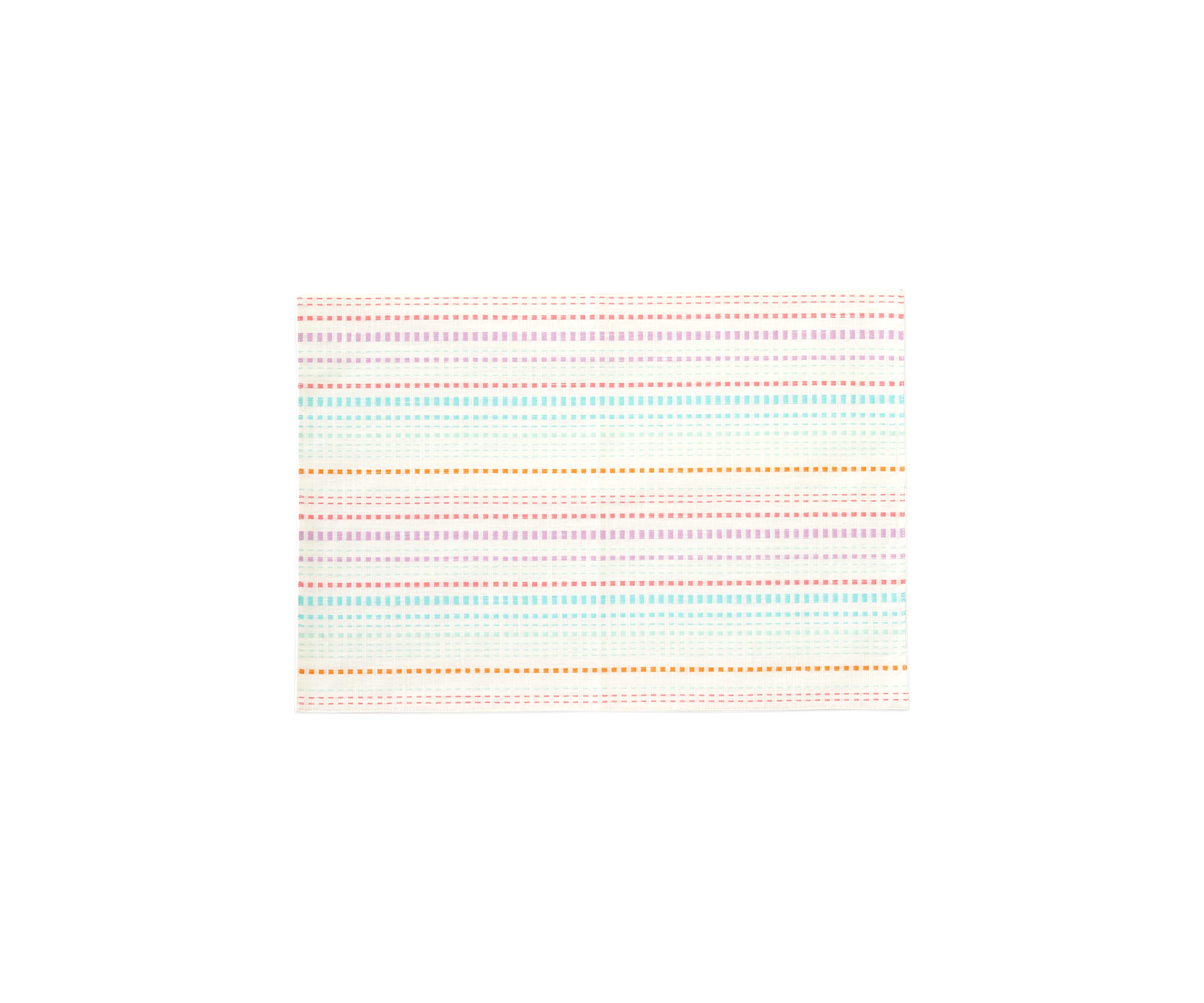 Silas Cotton Multi Color Woven Placemat