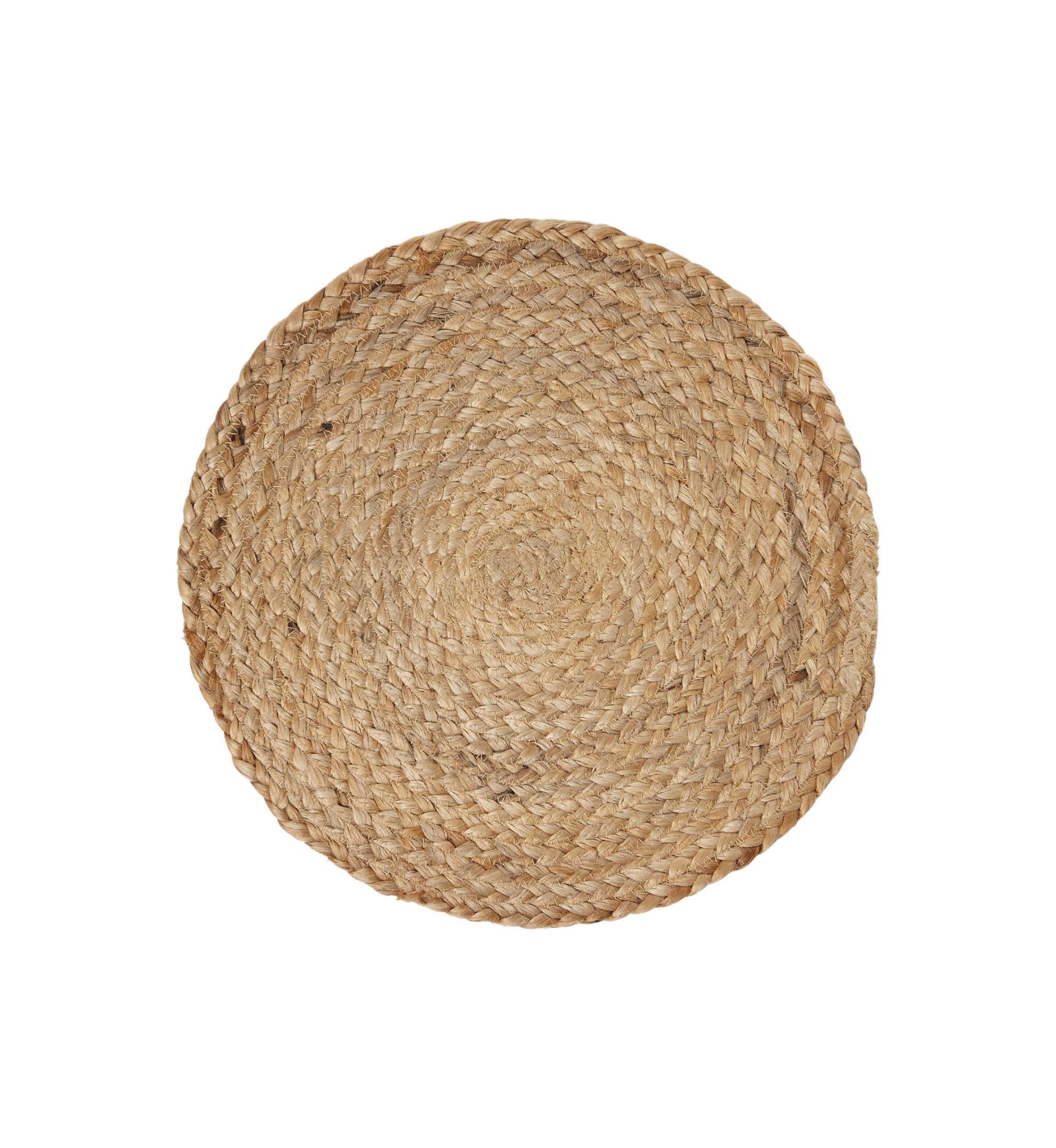 Braided Jute Round Placemat