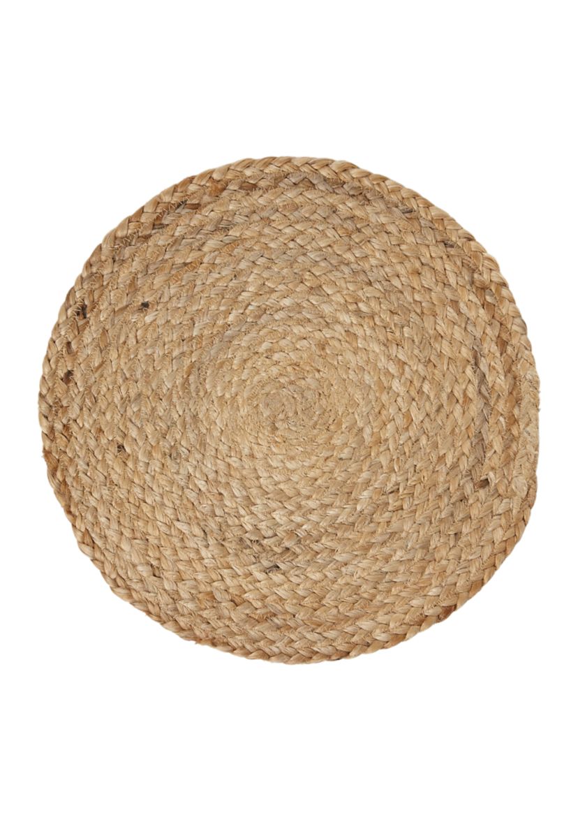 Braided Jute Round Placemat
