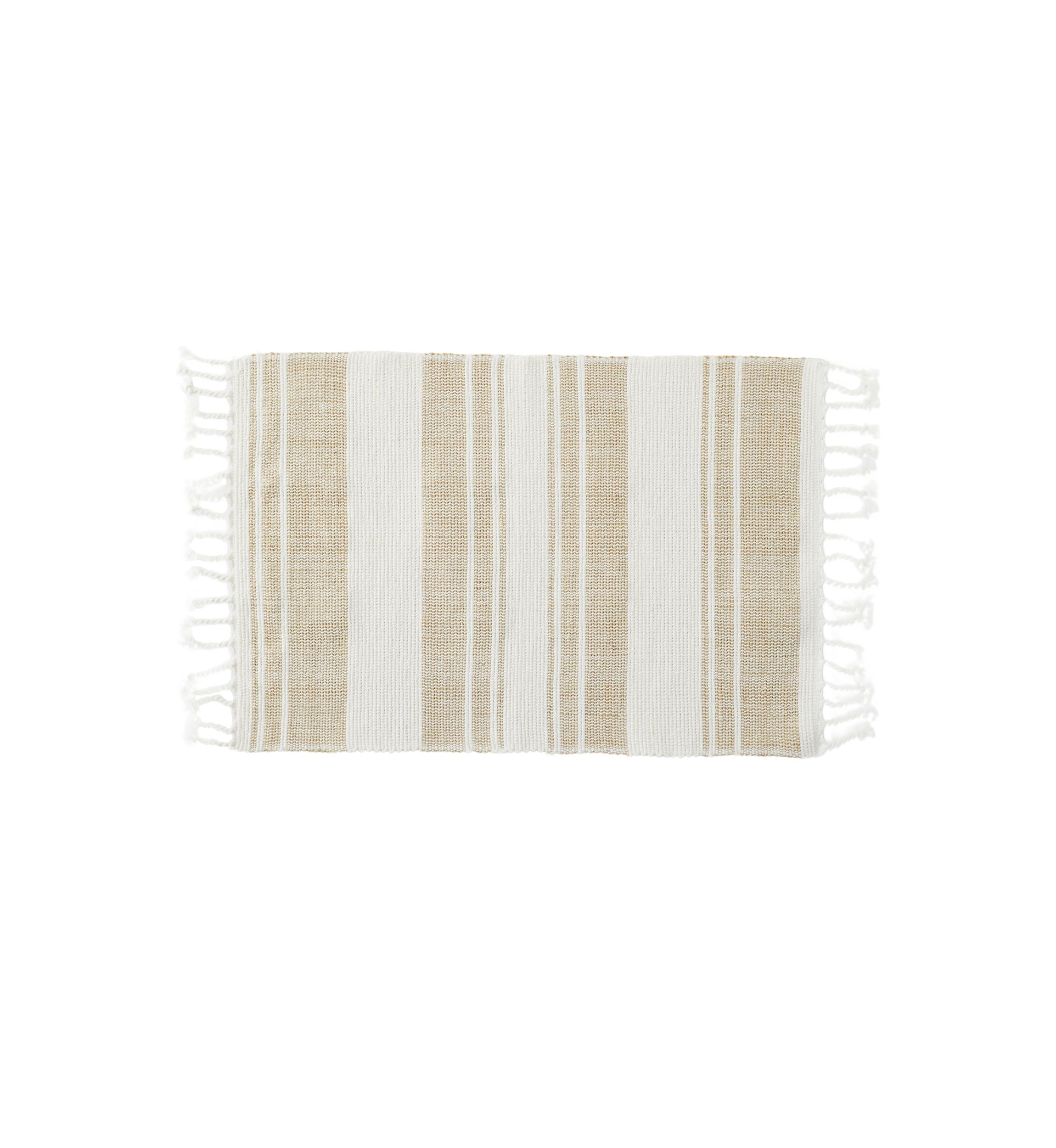 Natural Striped Coastal Placemat