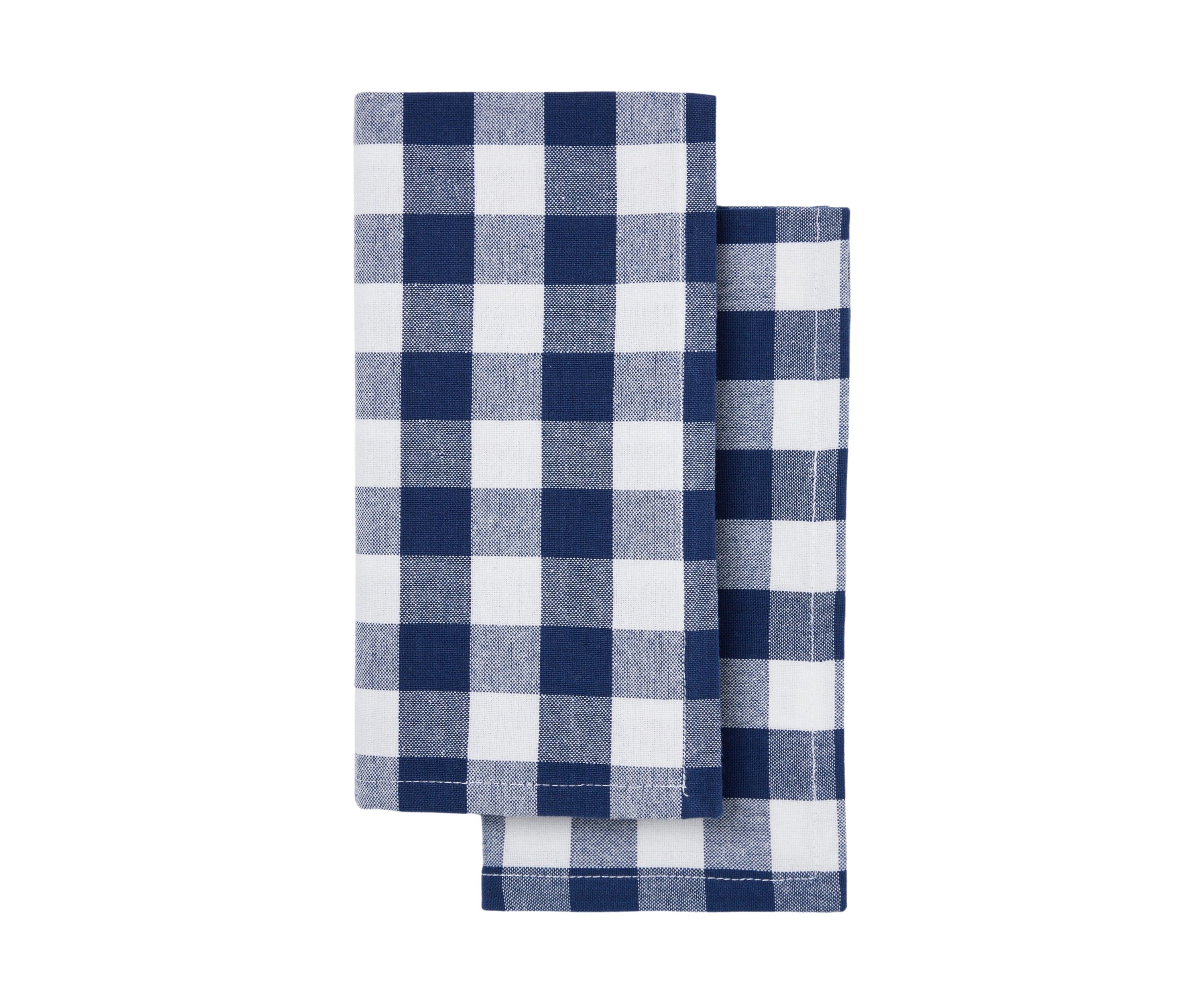 Set of 2 Check Napkins