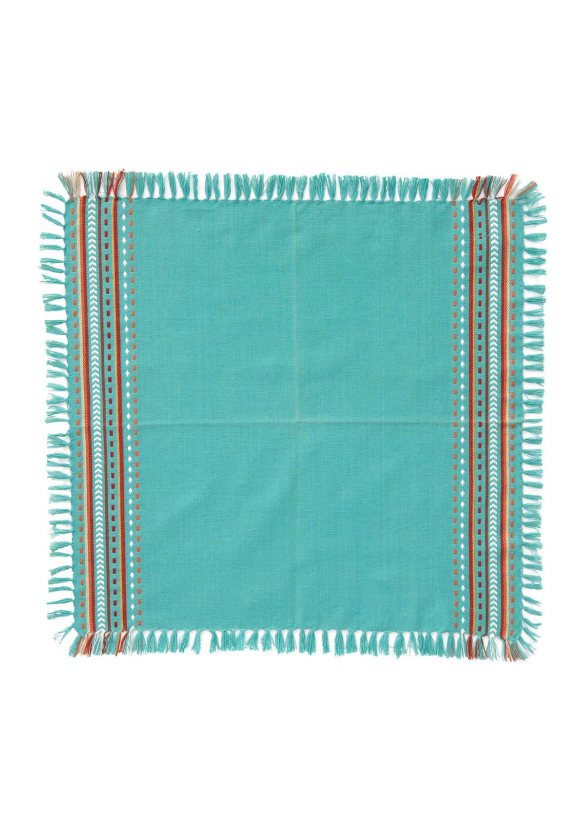 Turquoise Stripe Napkins - Set of 2
