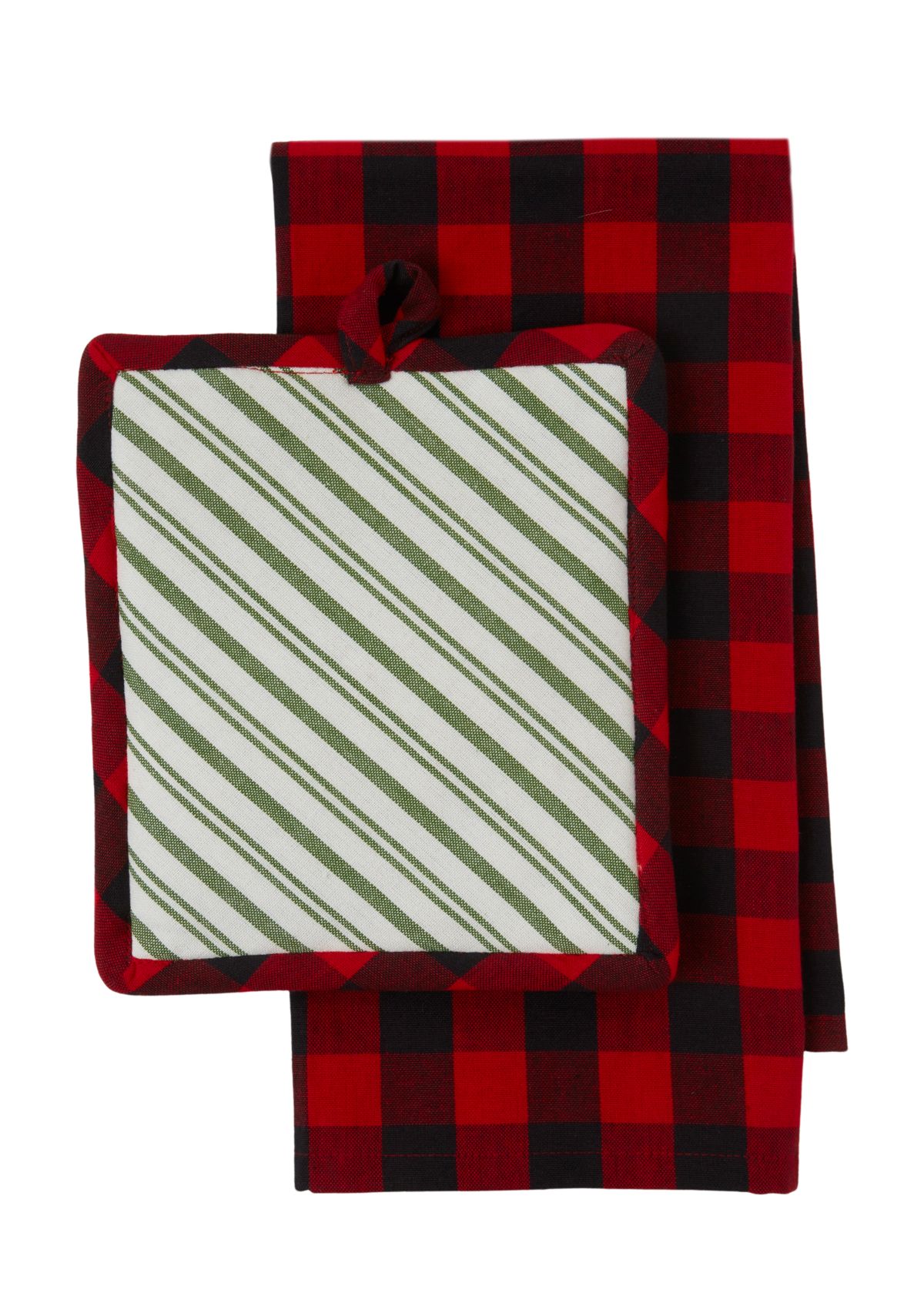 Meowy Christmas Potholder Gift Set