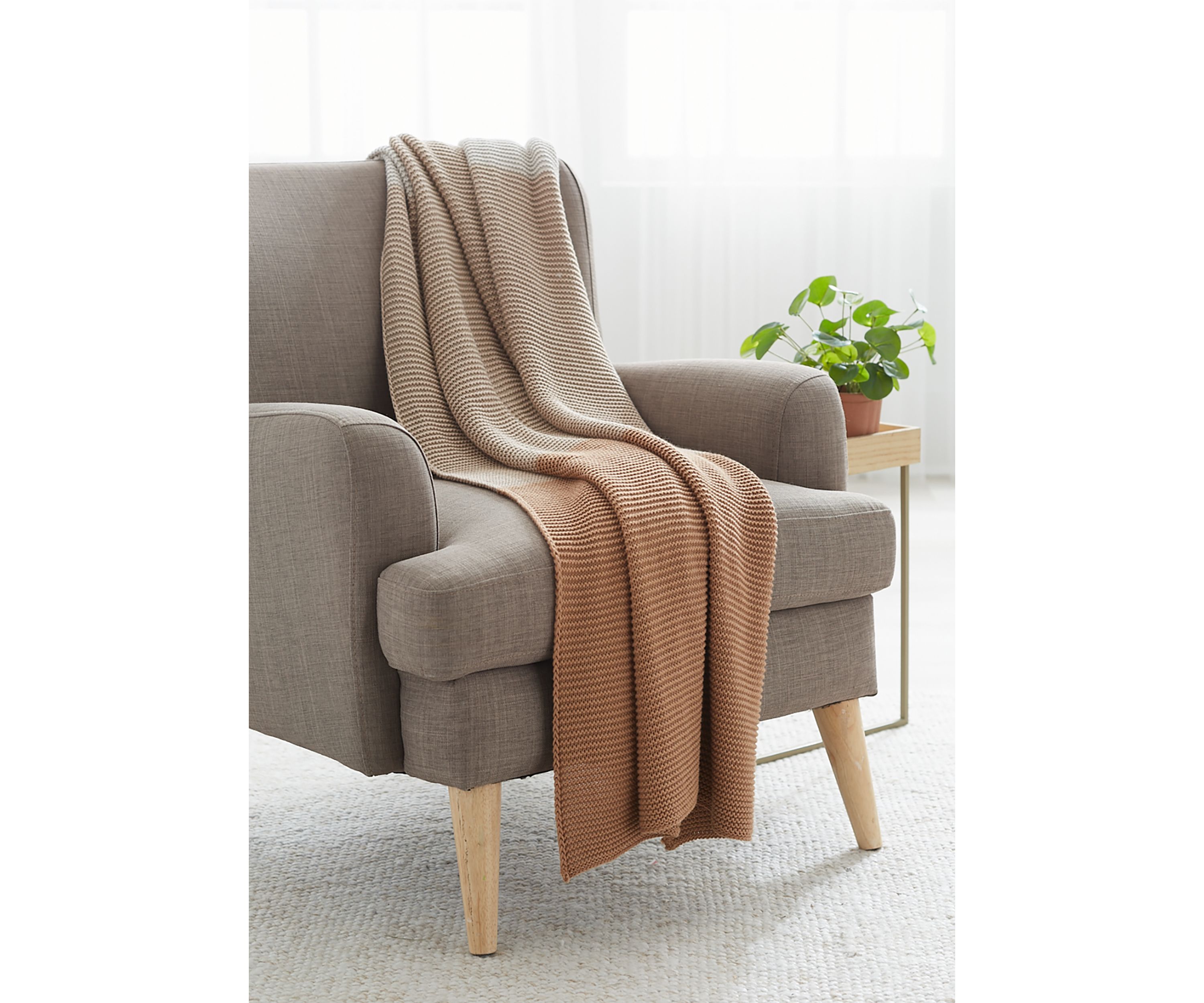 Melrose Color Block Throw
