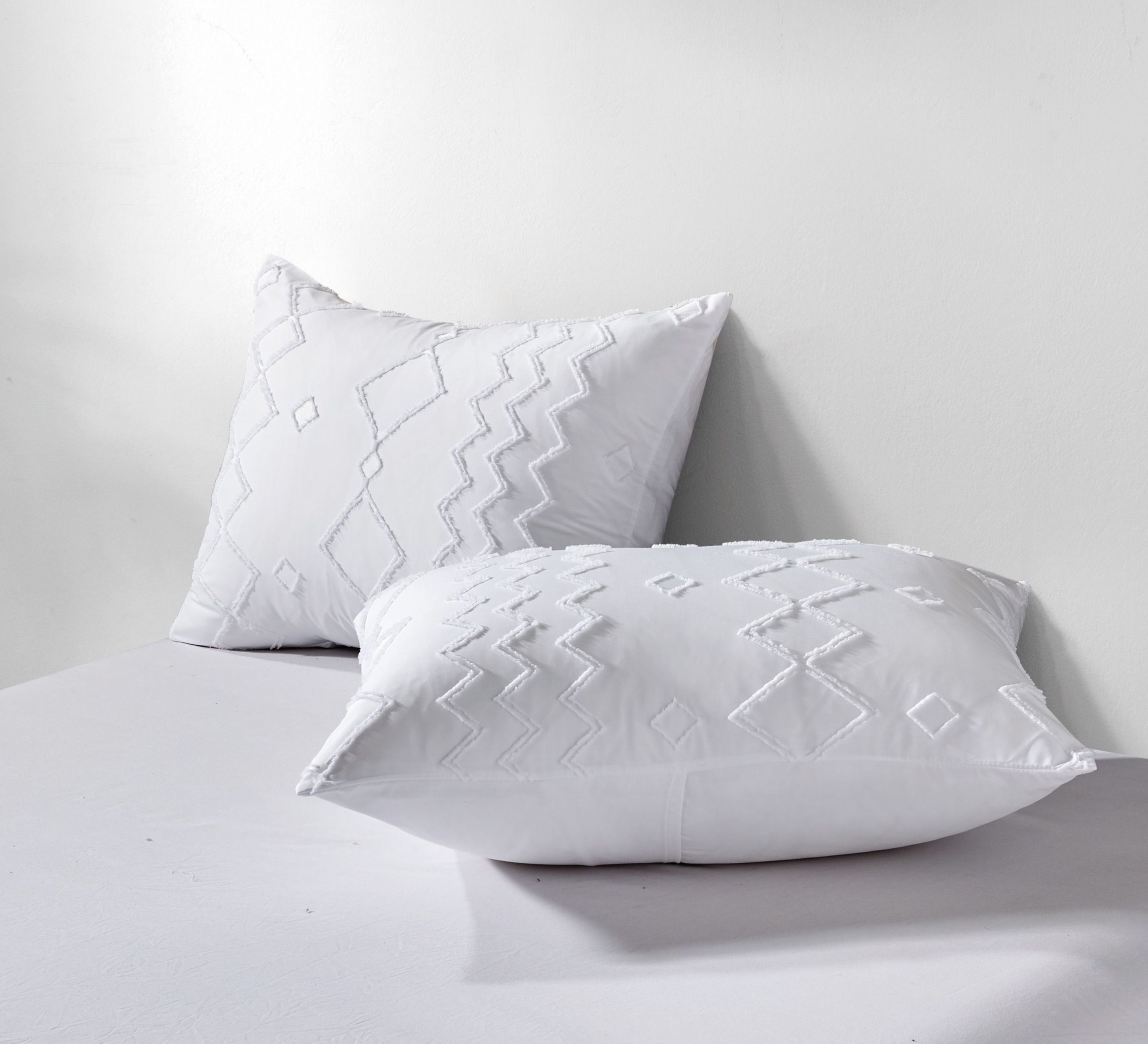 Tufted 3pc Duvet Cover
