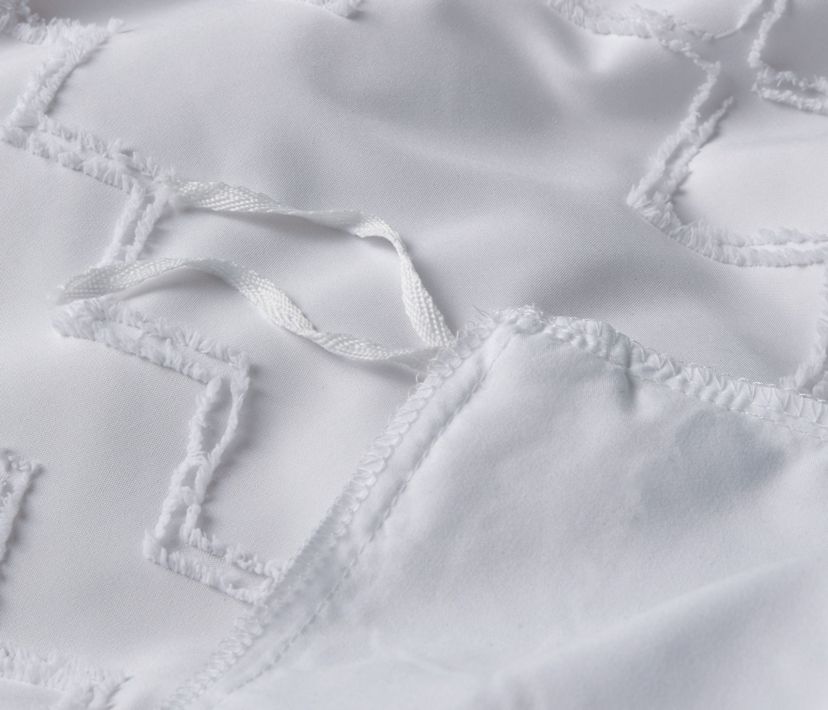 Tufted 3pc Duvet Cover