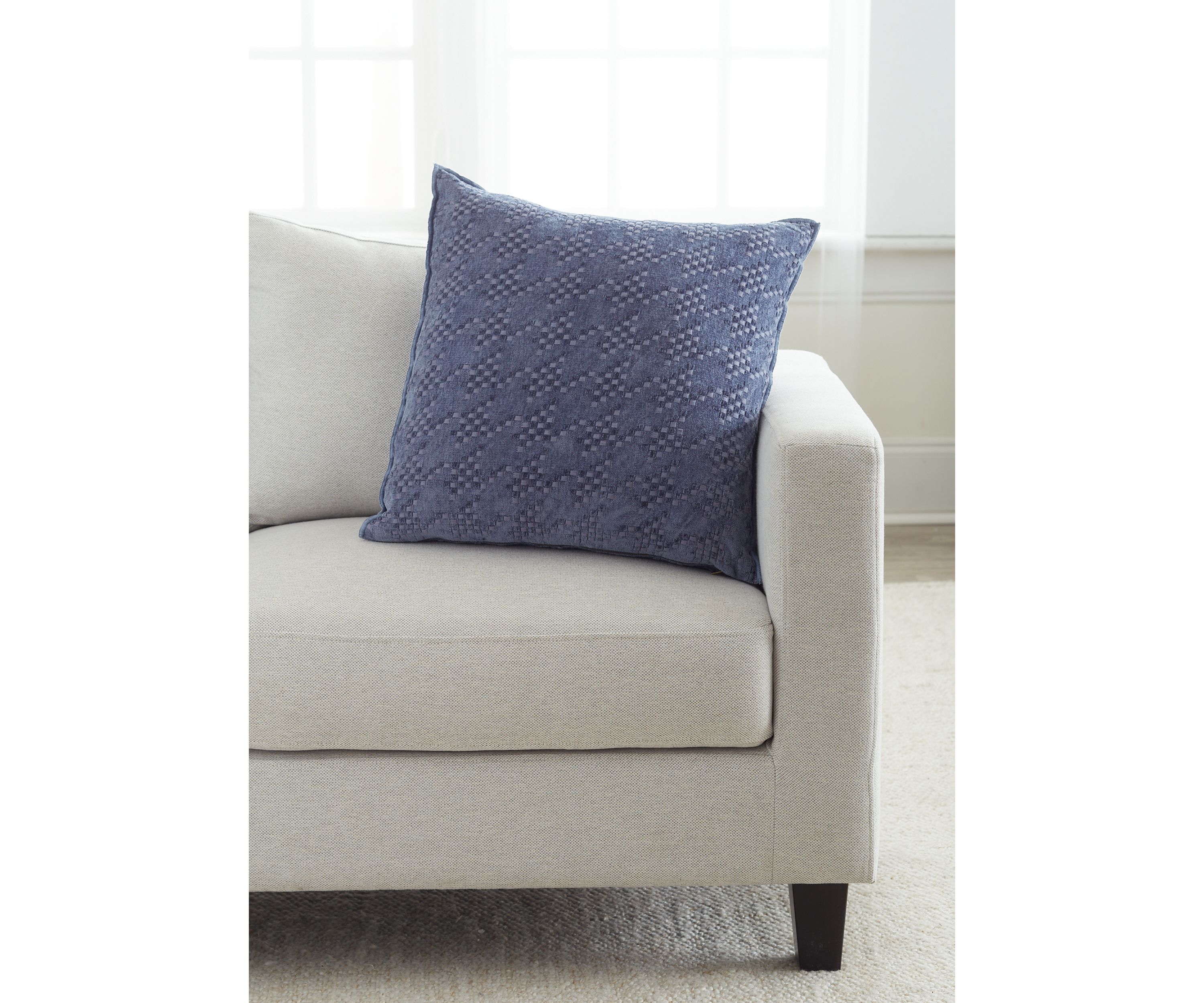Embossed Chenille Throw Pillow