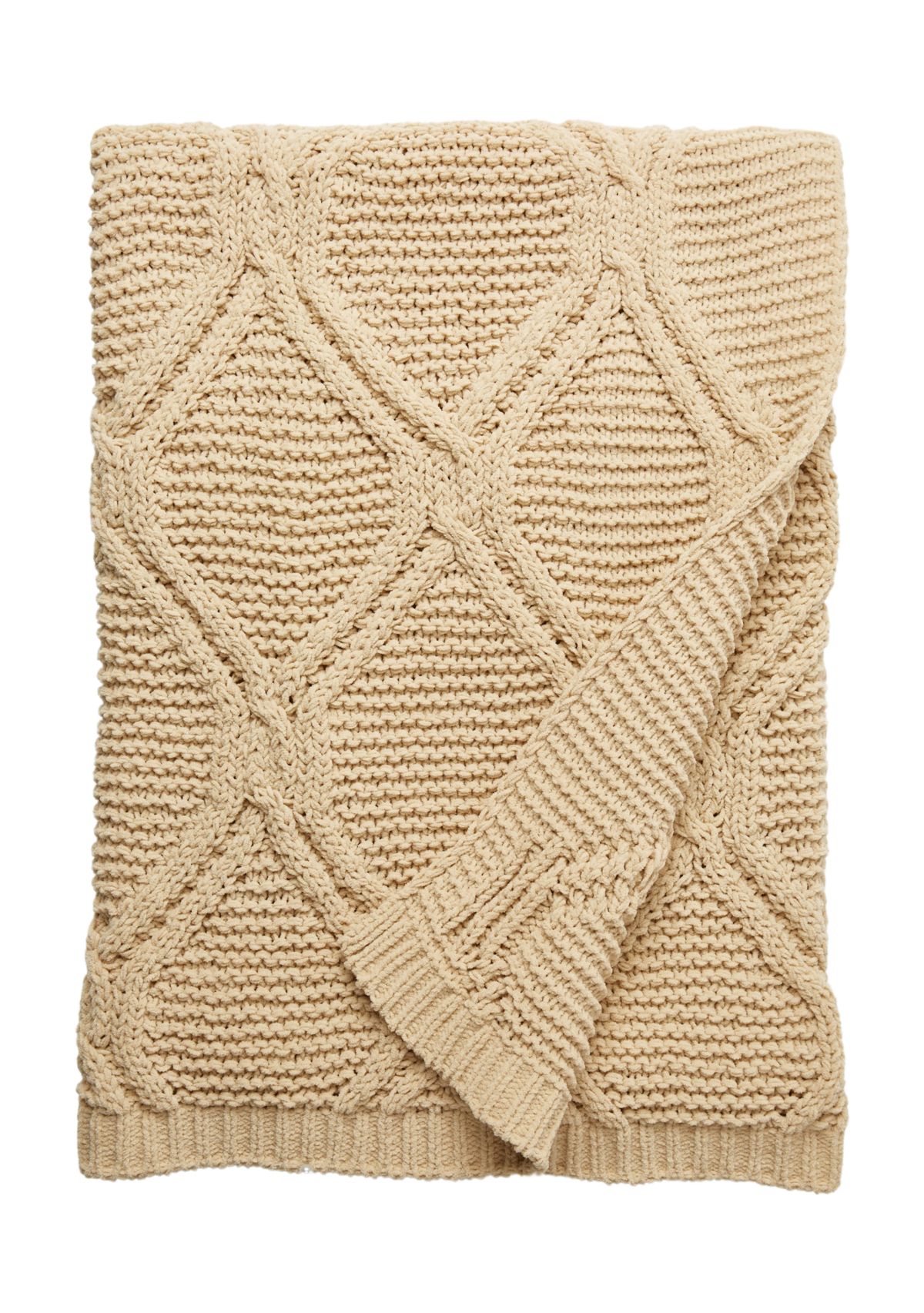 Honeycomb Chenille Throw Blanket