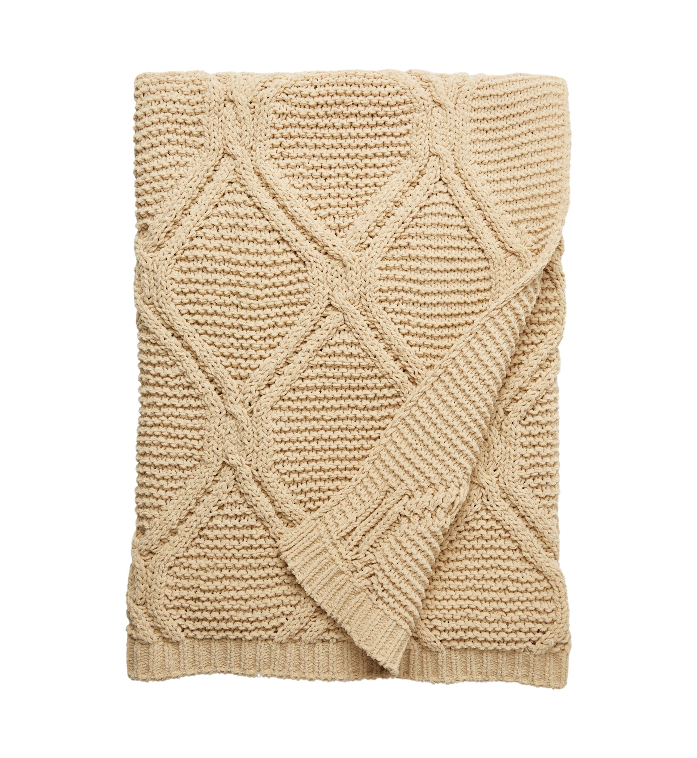 Honeycomb Chenille Throw Blanket