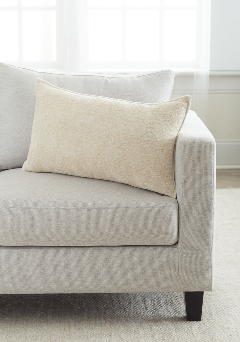 Embossed Chenille Pillow
