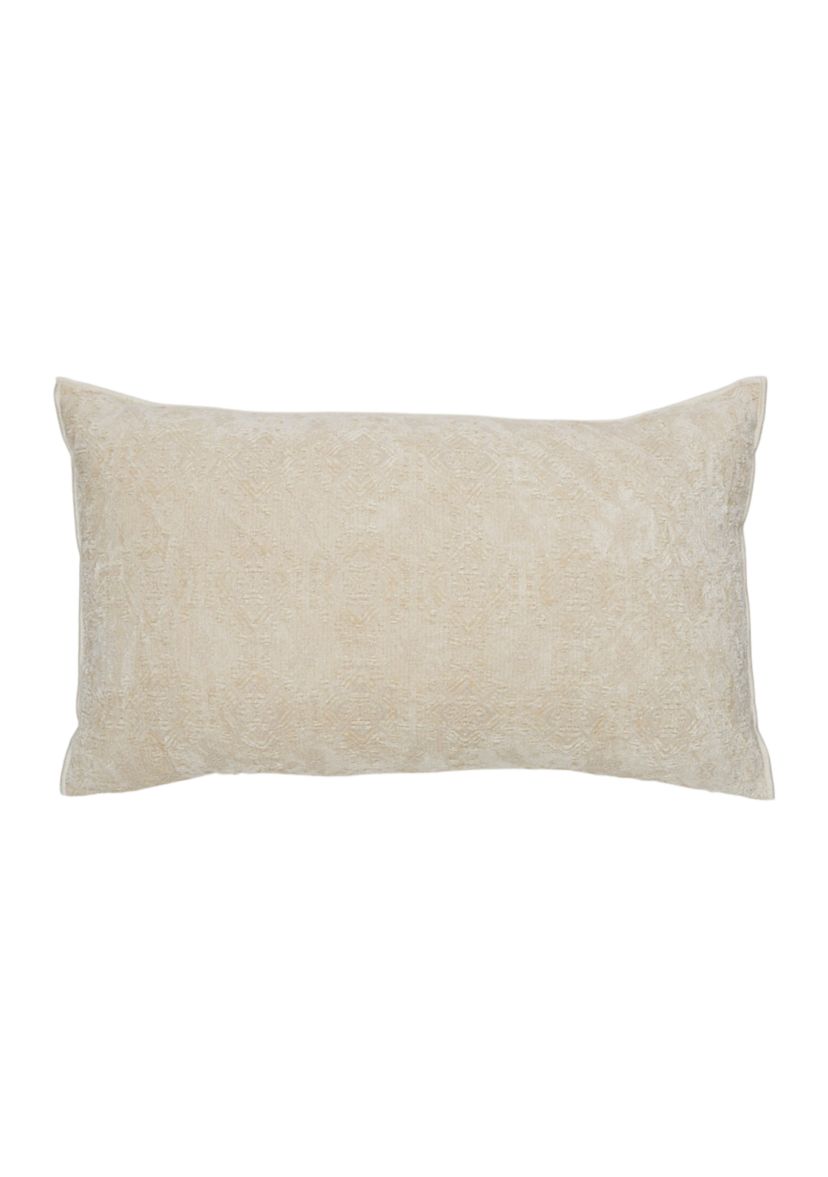 Embossed Chenille Pillow