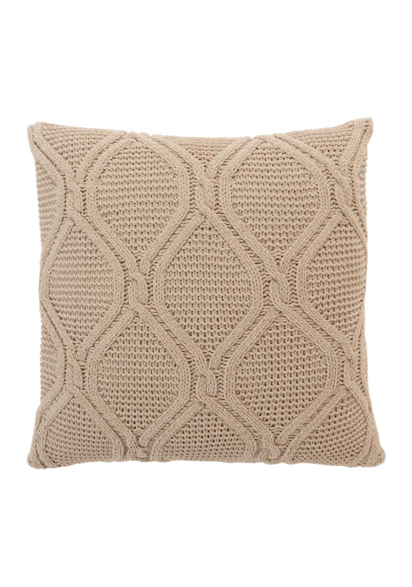 Chenille Honeycomb Pillow