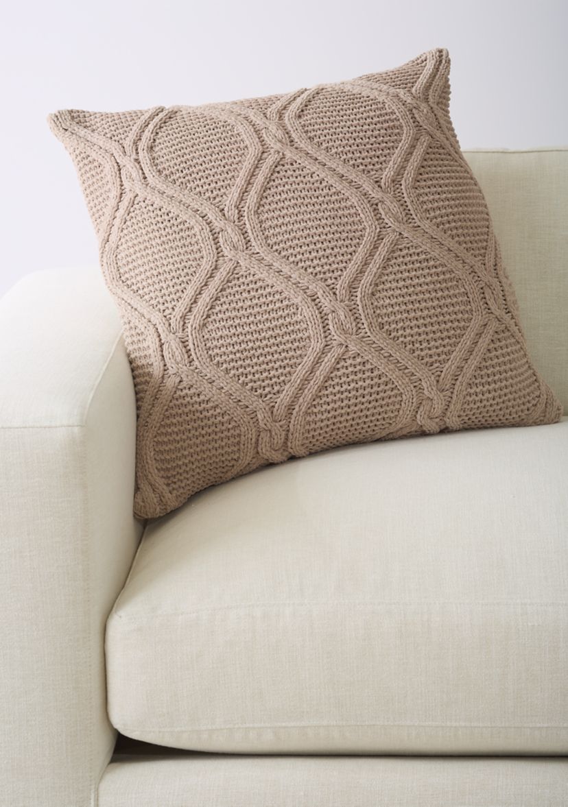 Chenille Honeycomb Pillow