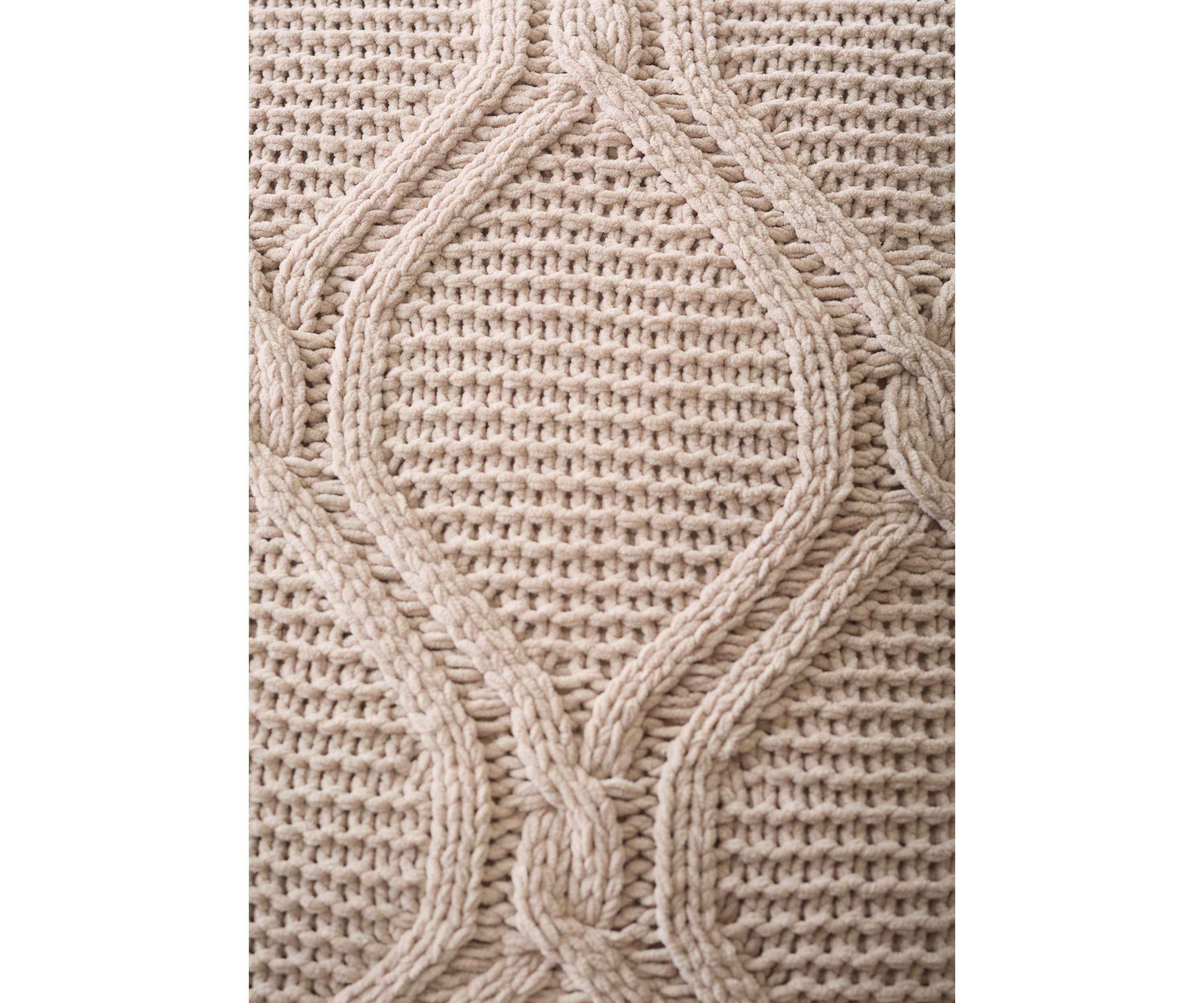 Chenille Honeycomb Pillow