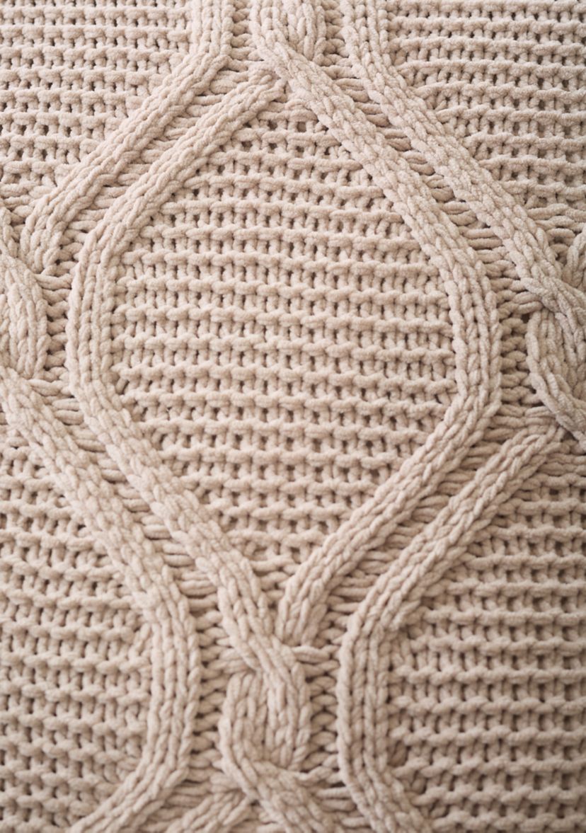 Chenille Honeycomb Pillow