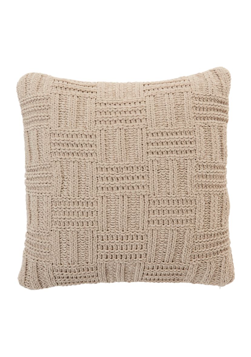 Chenille Box Car Pillow