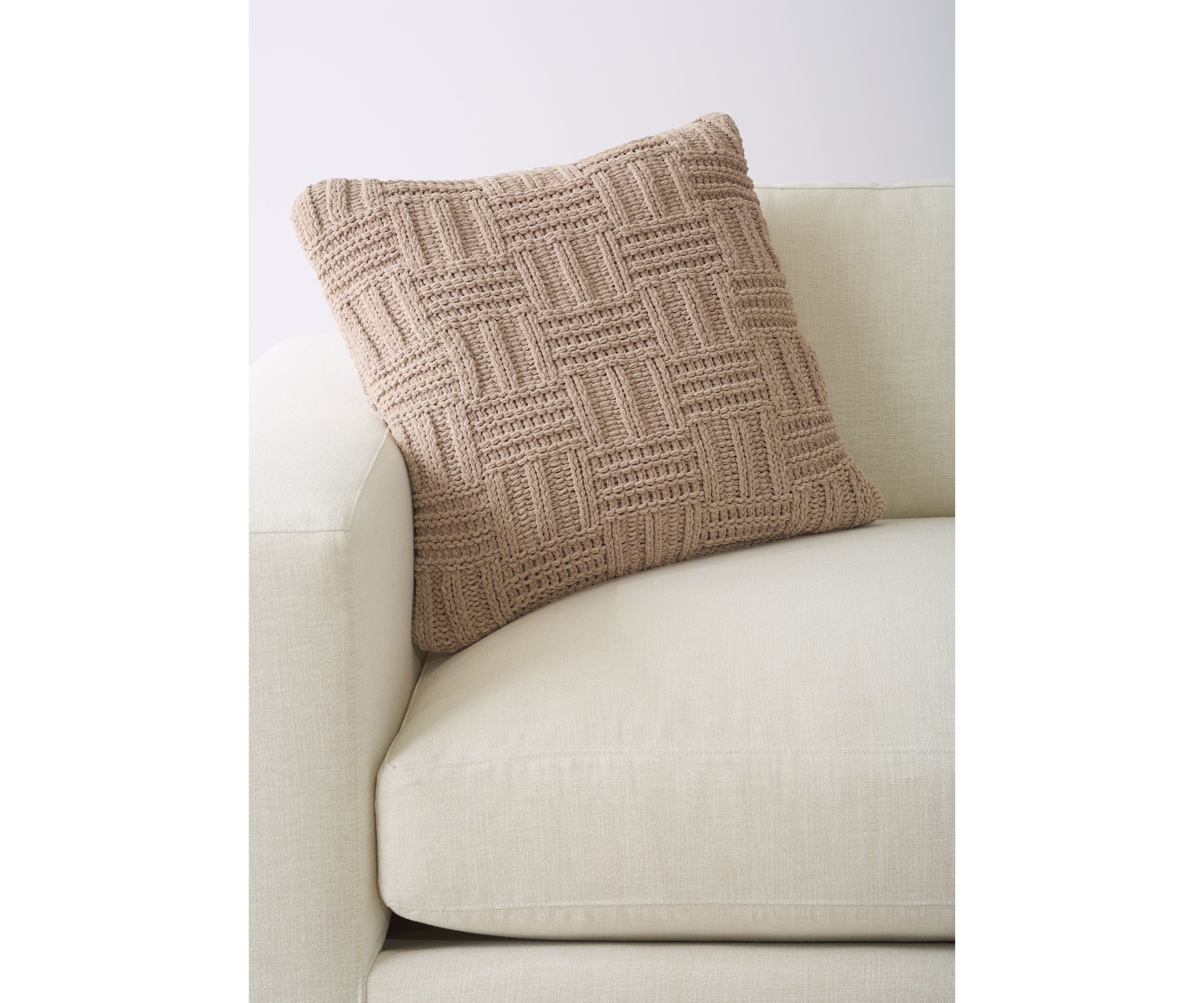 Chenille Box Car Pillow